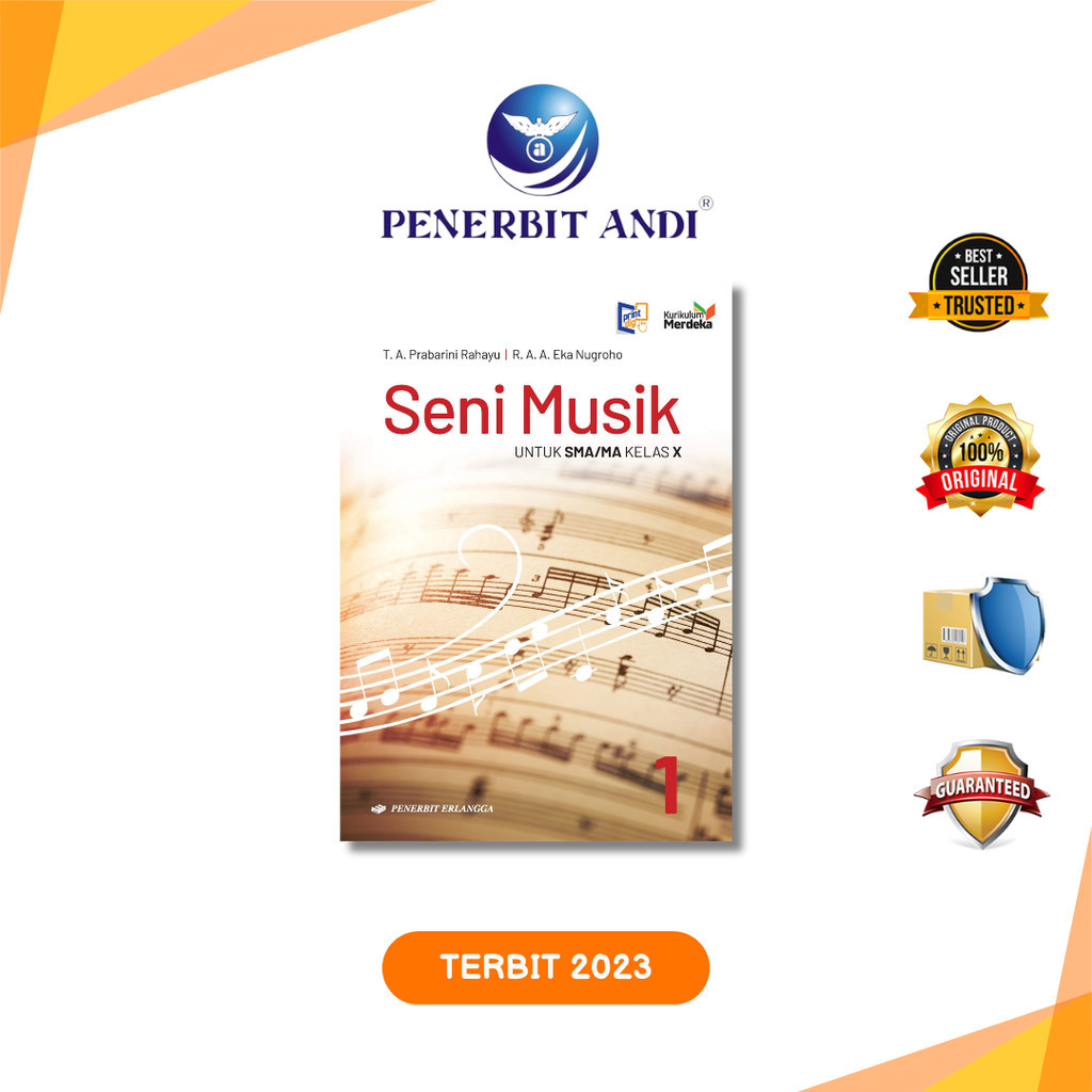 Buku Pelajaran Seni Musik SMA/MA Kelas 10 Kurikulum Merdeka