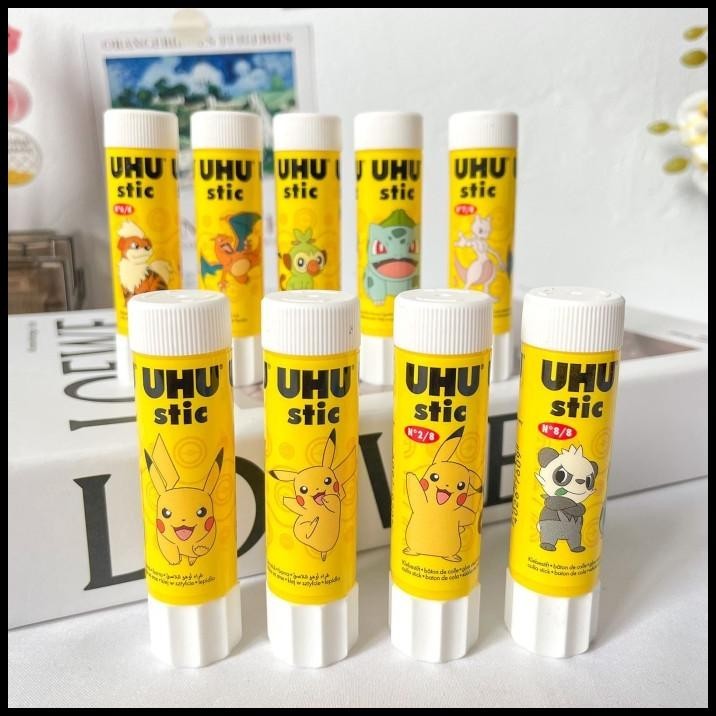 

BEST DEAL LEM STICK UHU PIKACHU KECIL LEM STICK PUTAR GLUE MOTIF PIKACHU POKEMON