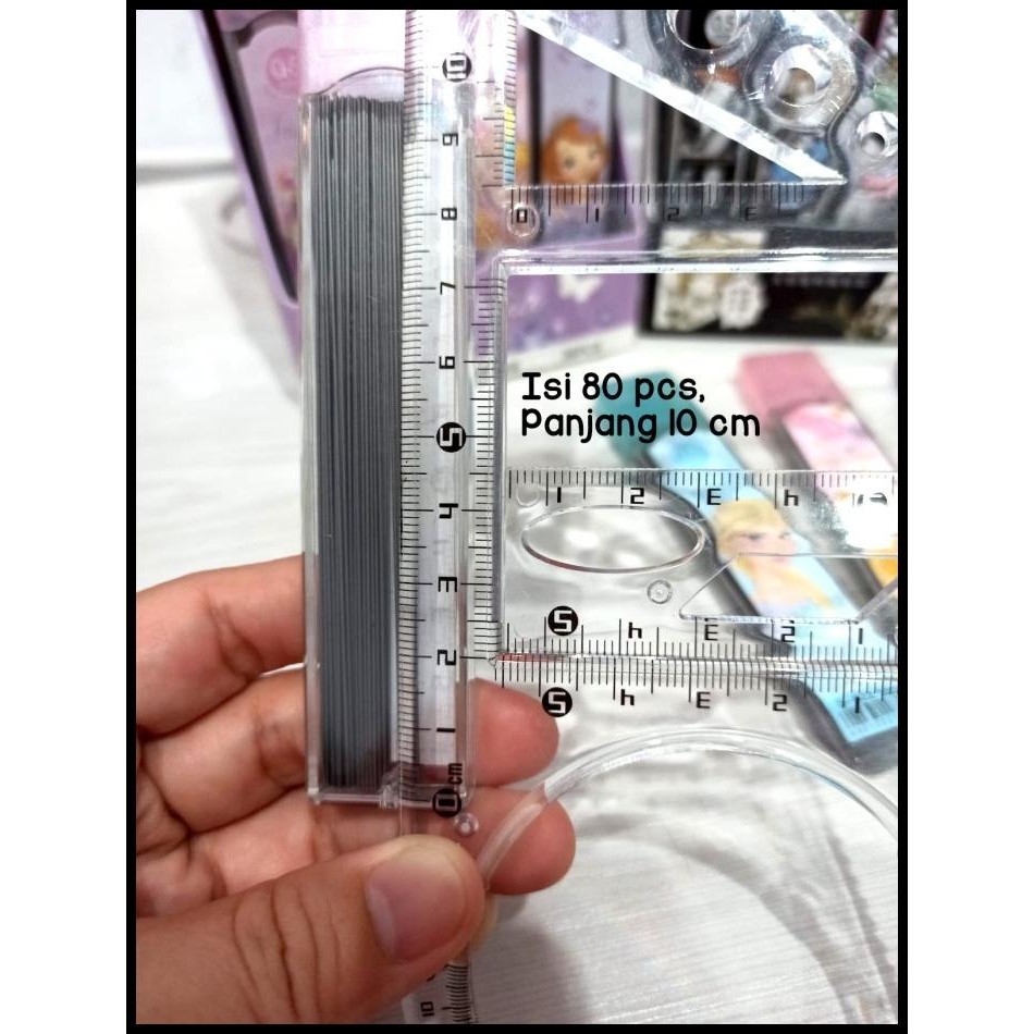 

BEST DEAL ISI PENSIL MEKANIK 0.5 MM PRINCESS SERIES & GENSHIN SERIES | KMK !