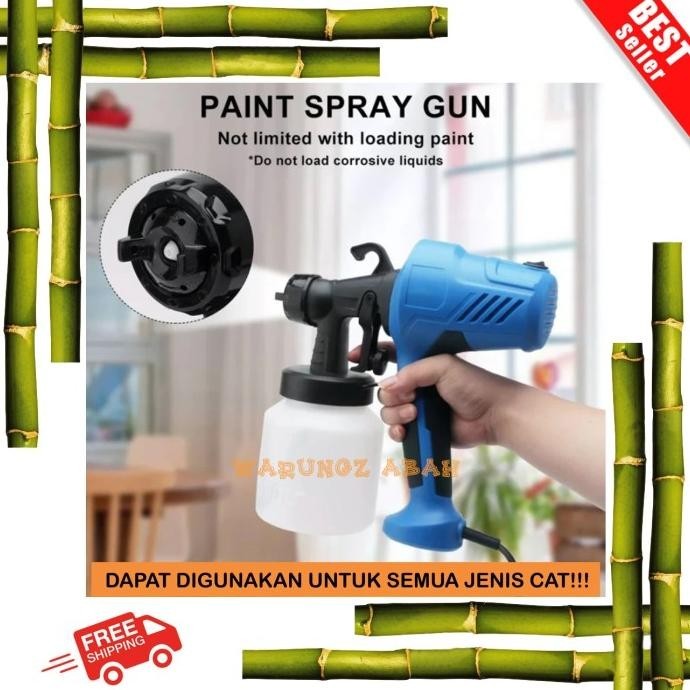 MESIN KOMPRESOR CAT SEMPROT SPRAY GUN LISTRIK ELEKTRIK PORTABLE MURAH
