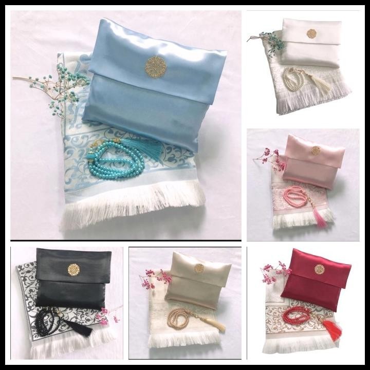SAJADAH TRAVEL PREMIUM SAJADAH TRAVELLING/KADO PERNIKAHAN/HAMPERS