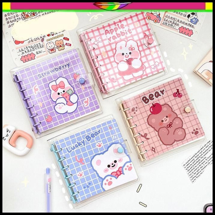 

GRATIS ONGKIR BUKU BINDER RING BESI DIARY JOURNALING ISI 80 LEMBAR UKURAN 13CMX13CM !!!!!!