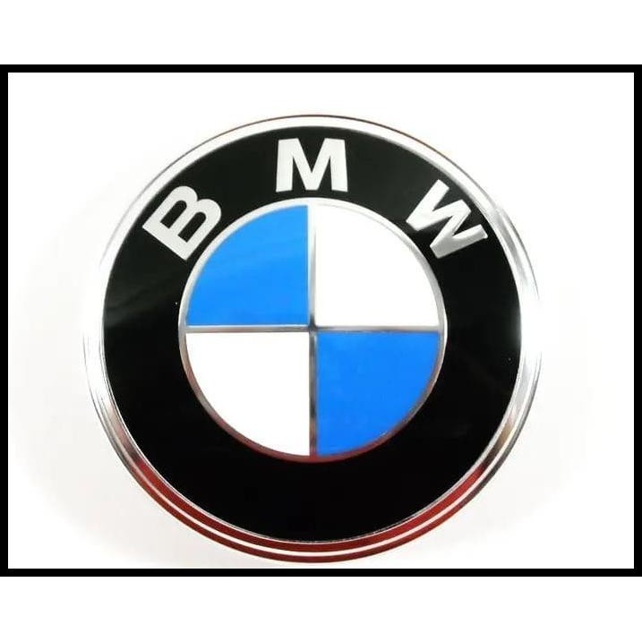 ORIGINAL BMW E28 E30 E36 LOGO EMBLEM BADGE BAGASI BELAKANG MOBIL