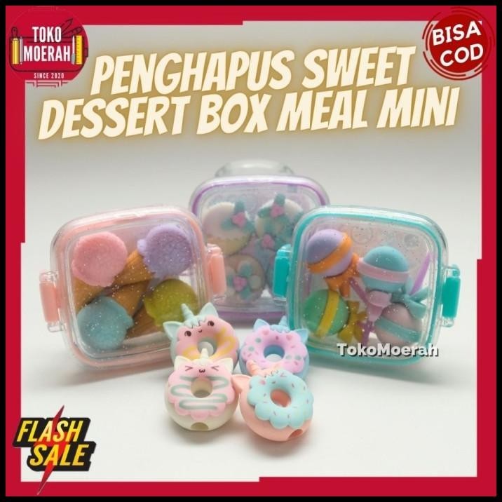 

BEST DEAL PENGHAPUS SWEET DESSERT BOX MEAL MINI PENGHAPUS ICE CREAM LUCU UNIK !!!!!