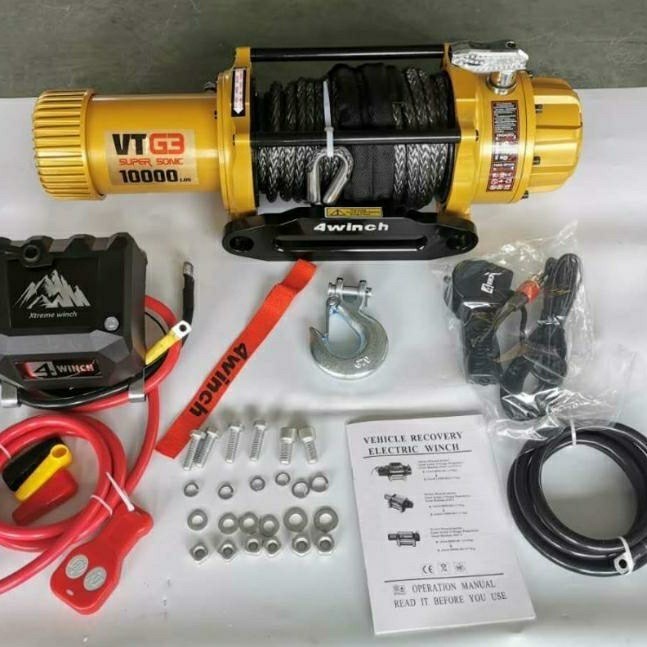 Ready winch 4winch 10000lbs 4winch supersonic 4winch super sonic plasma