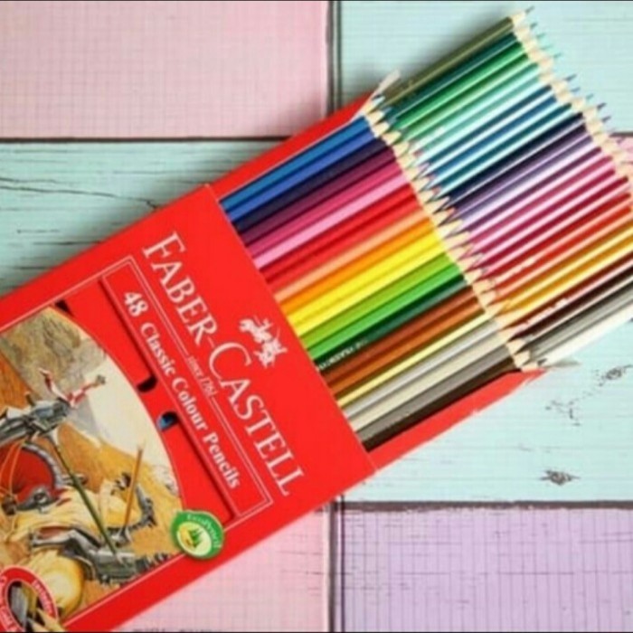 

Pensil Warna Faber Castell 48 Classic Colour Pencils