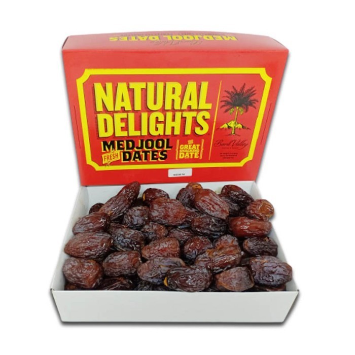 

Kurma Medjool Natural Delights 1 Kg / Medjool Jumbo / Medjoul /