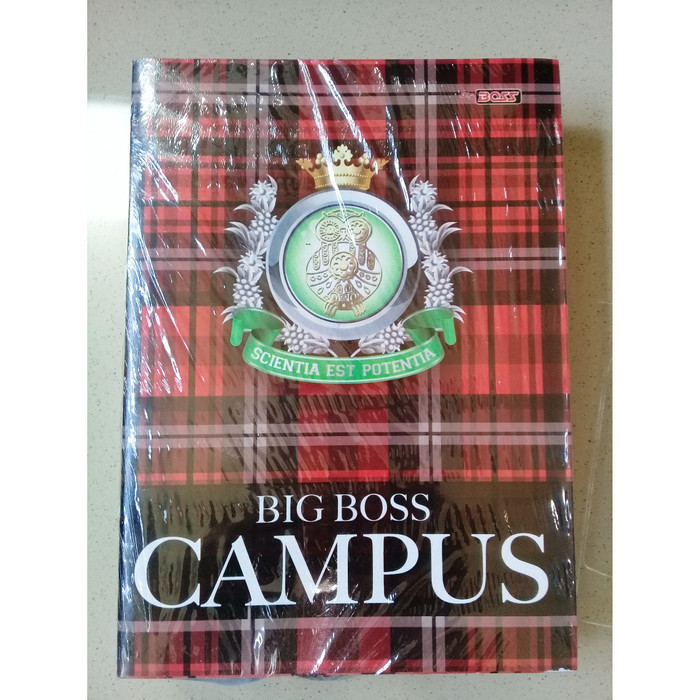 

Buku Tulis Big Boss Campus 50 Lbr 10 Buku - Sidu