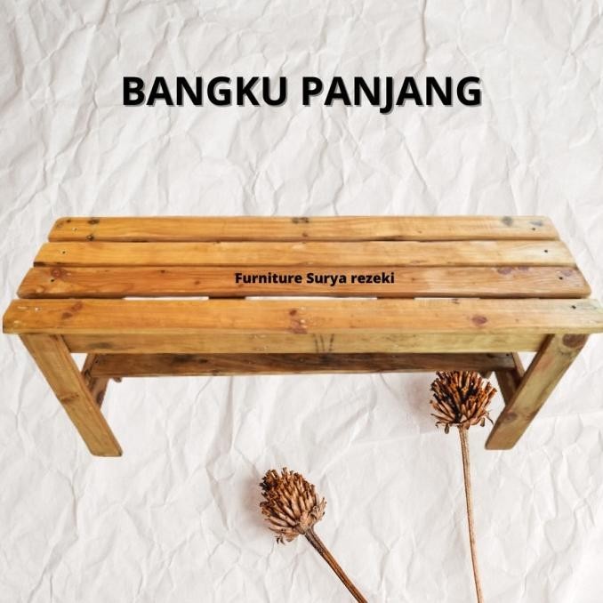 kursi bangku panjang kayu jati belanda