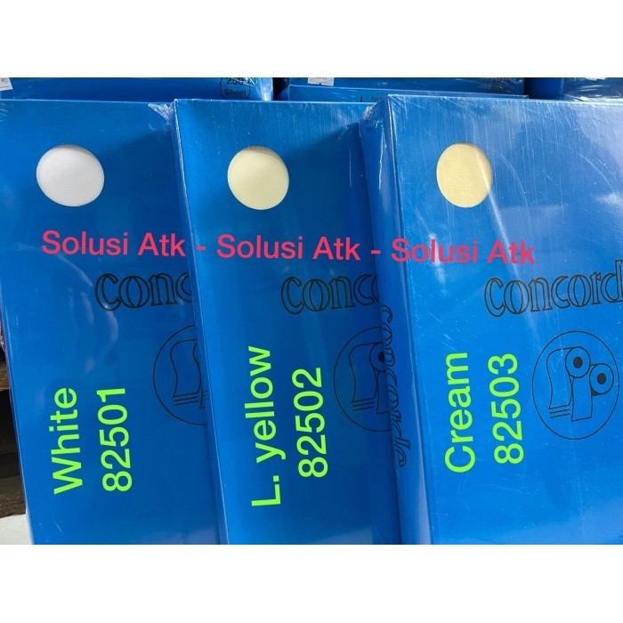 

Kertas Concorde A4 90 Gram Box 250 Lembar