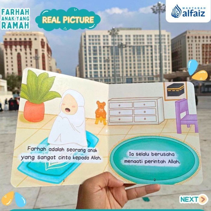 

Buku Anak Farhah Anak Yang Ramah (Boardbook)