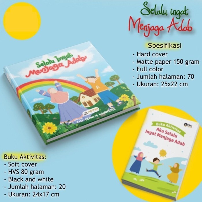 

Buku Anak Selalu Ingat Menjaga Adab