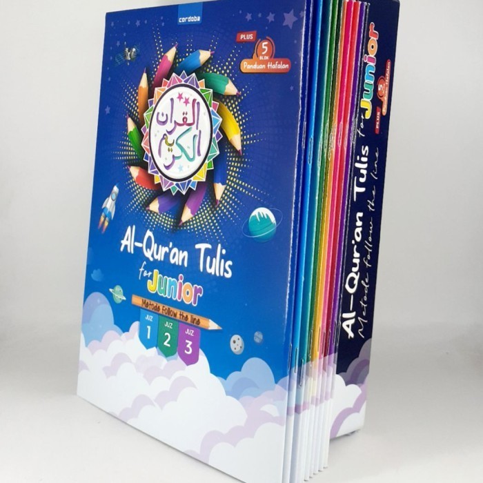 

Al-Qur'An Mushaf Tulis For Junior Juz 1-30 Plus 5 Blok Panduan Hafalan