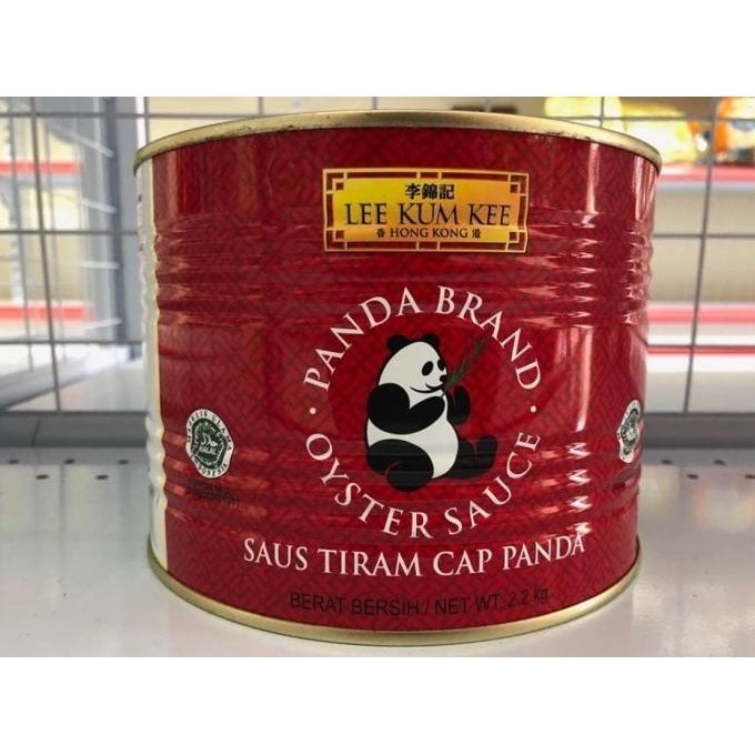 

LEE KUM KEE Saus Tiram Cap Panda 2.200 gram Oyster Sauce 2,2 kg JS