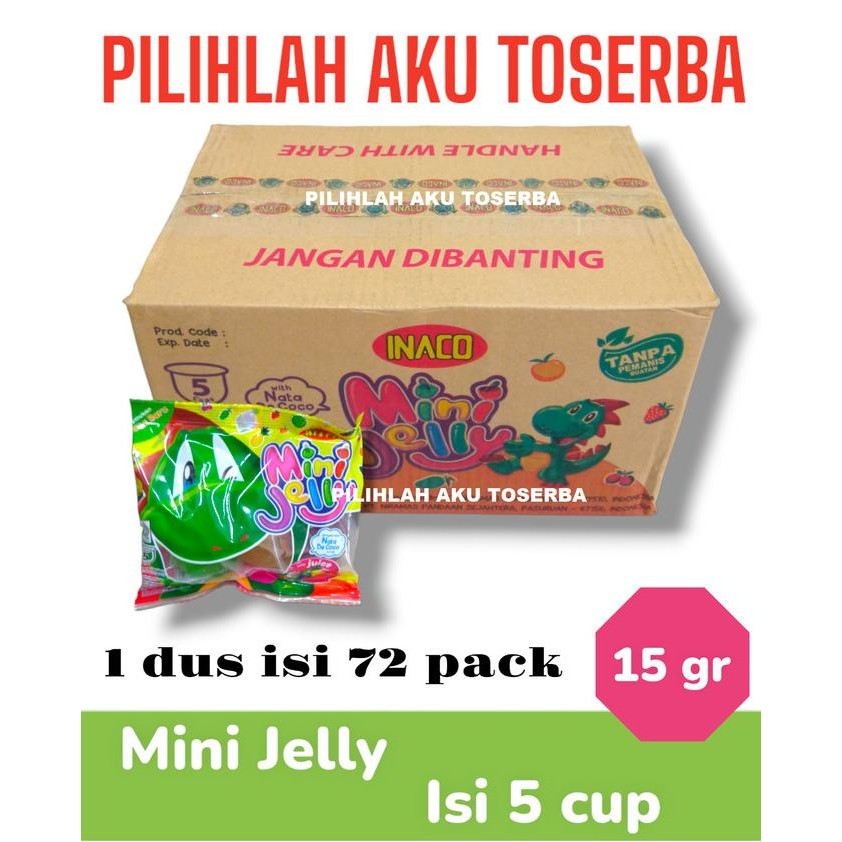 

INACO Mini Jelly isi 5 cups - ( HARGA 1 DUS ISI 72 BUNGKUS )