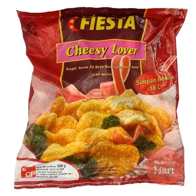 

Fiesta Cheesy Lover Nugget Keju 500gr