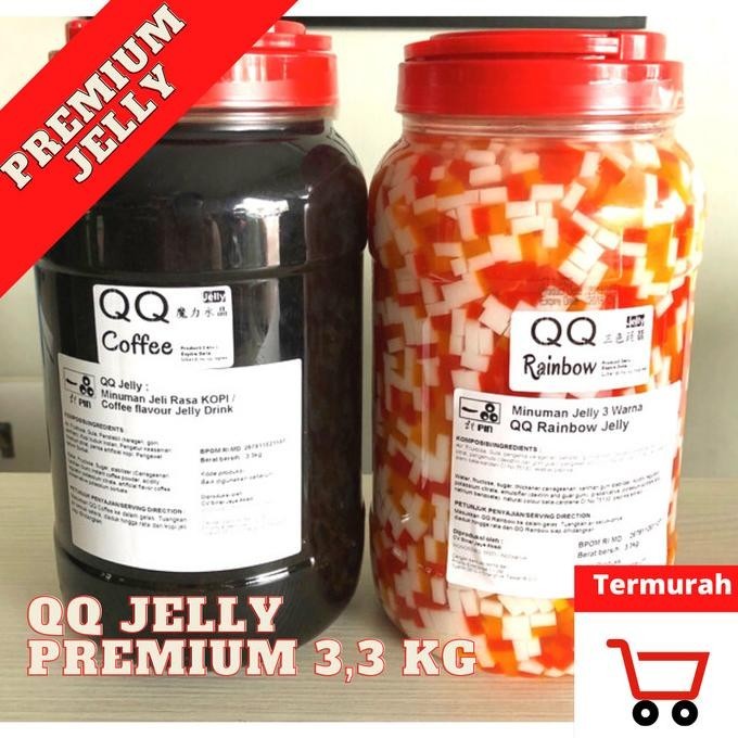 

ITPIN QQ JELLY Rainbow/Coffee Premium 100% Ori |3,3 kg