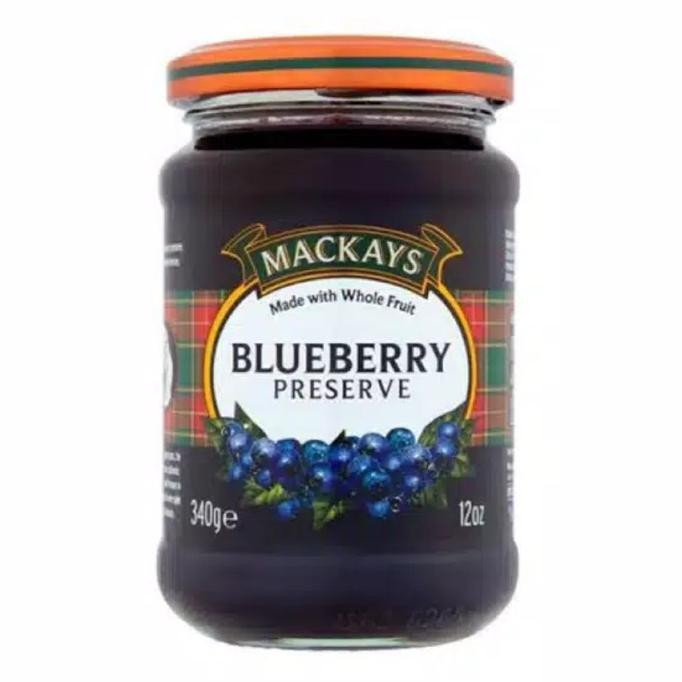 

Mackays Jam Strawberry / Blueberry / Orange / selai / 340gr