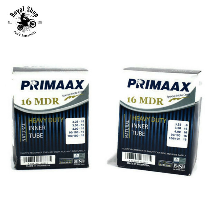 Terbatas Ban Dalam Trail Primaax Heavy Duty Primax Universal Ring 16 Murah