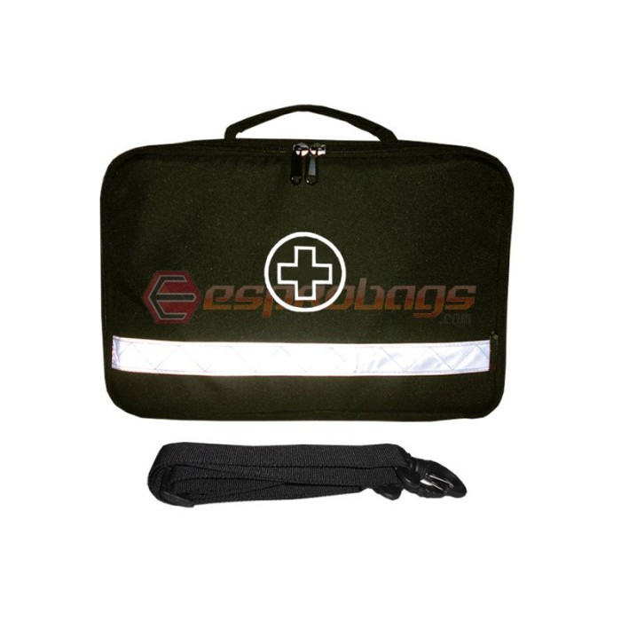 Tas Kesehatan Medis P3K Tas Selempang Medis Perawat Fas-01 Hitam