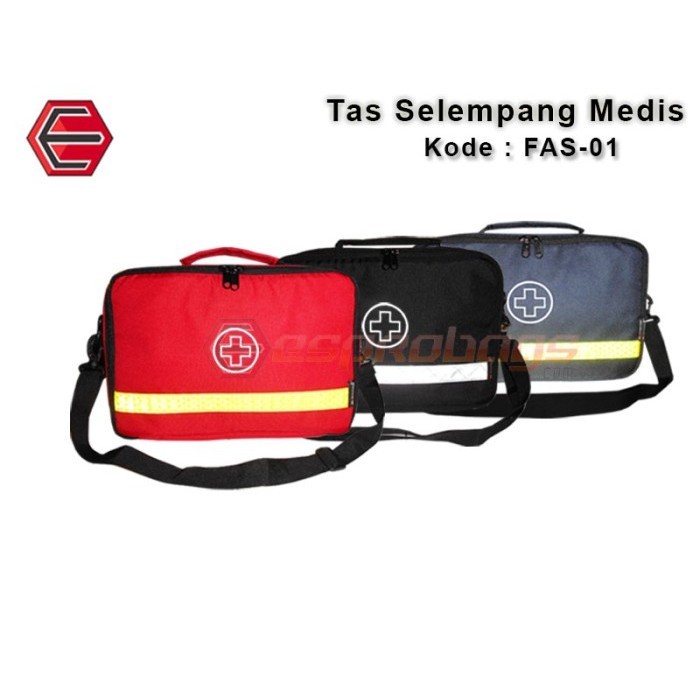 Tas Medis Perawat Tas Kesehatan Selempang Medis Tas P3K Kode Fas-01