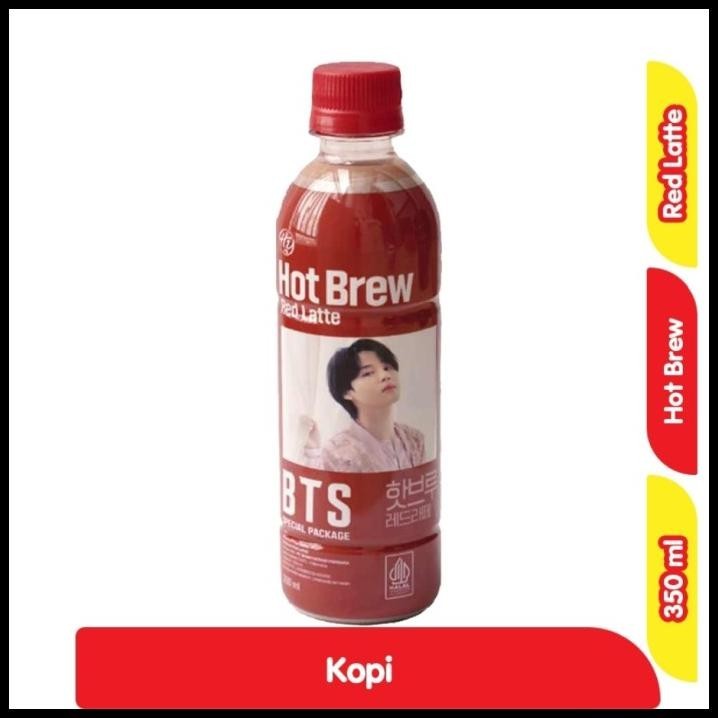 

GRATIS ONGKIR BTS COFFEE HOT BREW MINUMAN KOPI RED LATTE BOTOL 350 ML !!!!!!