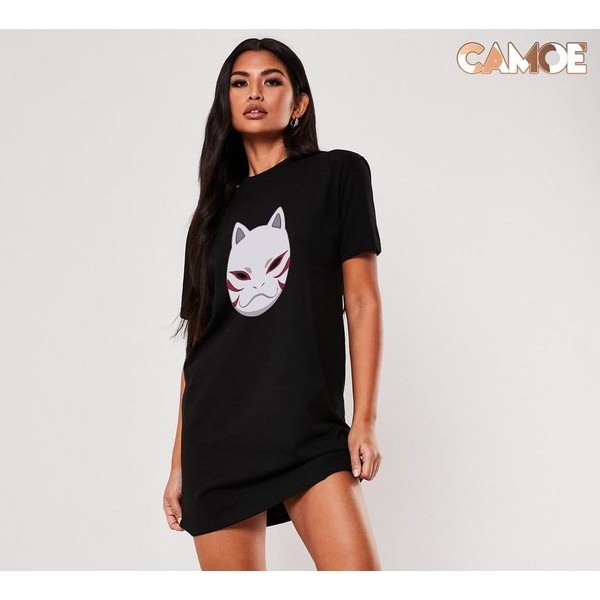 Tshirt Dress Kaos Anime Naruto Anbu Mask