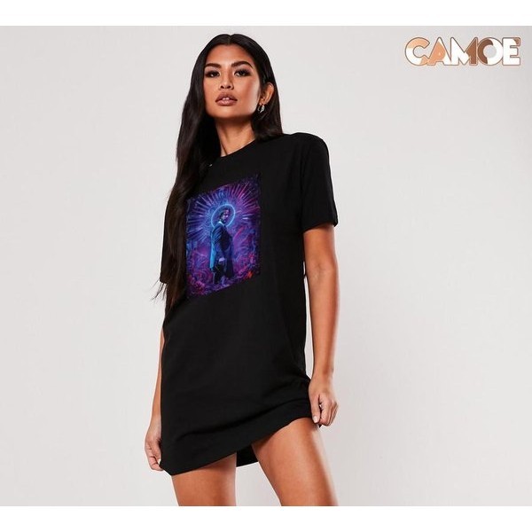 Tshirt Dress Kaos John Wick Poster 3D