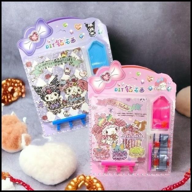 

TERBARU GGT STICKER FULL DRILL DIY ROUND DIAMOND PAINTING CARTOON MAINAN ANAK !!!!