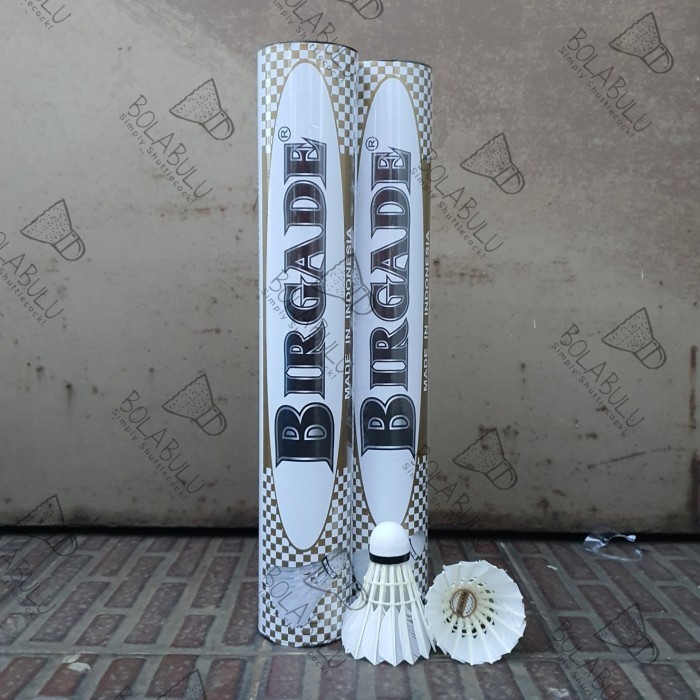 Shuttlecock Birgade Bulu Kuat, Stabil, Awet