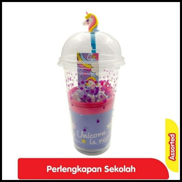 

HOT DEAL UNICORN POP CUP STATIONARY ASSORTED PAKET ALAT TULIS