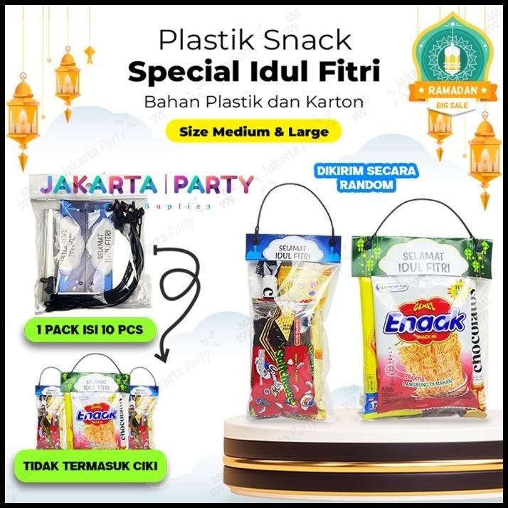 

BEST DEAL PLASTIK SNACK LEBARAN / IDUL FITRI / HAMPERS MINI LEBARAN !!!!!