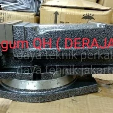 Ragum Bor Qh 4" - Catok Milling Derajat Qh - Ragum Putar Derajat