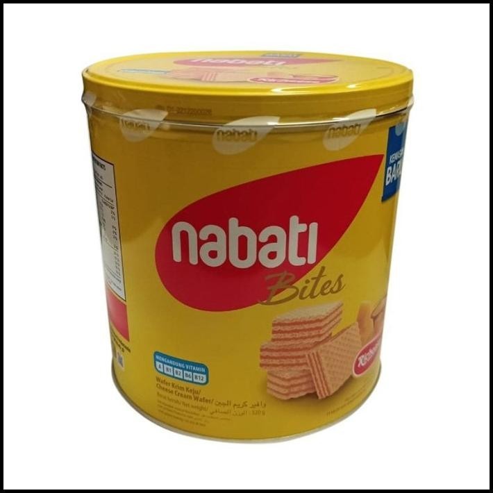 

HOT DEAL WAFER NABATI RICHEESE KALENG 300 GR RASA KEJU !!!!!!!