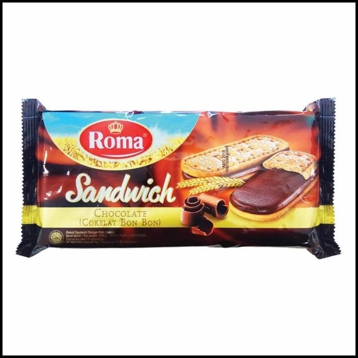 

HOT DEAL ROMA BISCUIT SANDWICH CHOCOLATE 216G