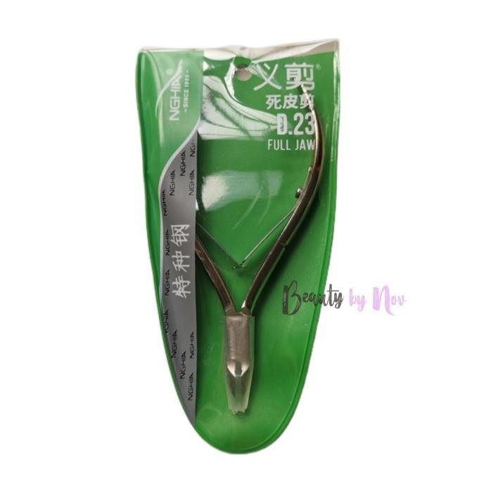 NGHIA D501 D23 Full Jaw Cuticle Nipper Manicure Gunting Kutikula