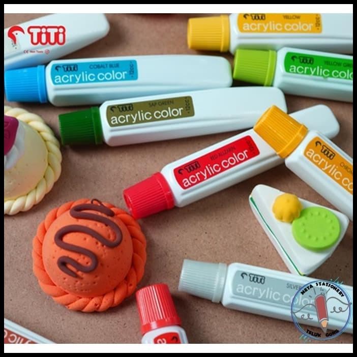 

TERMURAH ACRYLIC COLOR / CAT AKRILIK JOYKO TITI 12 WARNA !!!!!!!
