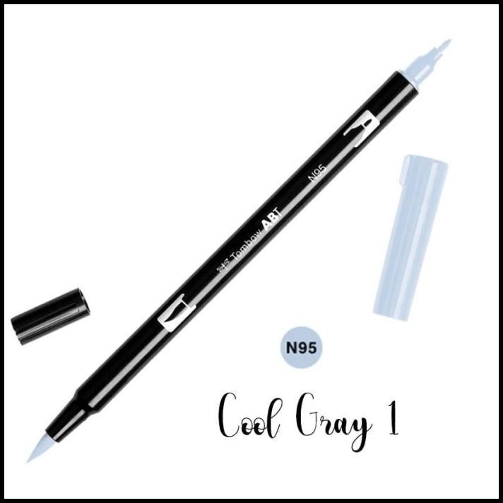 

GRATIS ONGKIR ABT TOMBOW DUAL BRUSH PEN ART MAKER N95 COOL GRAY 1 !!!!!