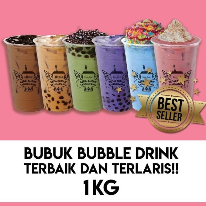 

NEW PRODUK BUBUK MINUMAN BUBBLE DRINK MURAH TERLENGKAP 1KG JAVALAND !!!!!