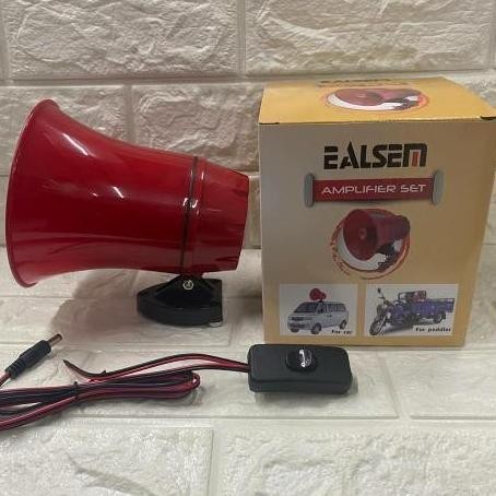 Speaker Corong Dagang Es Krim Speaker Dagang Bisa Rekam