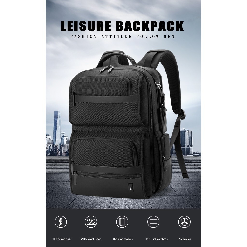 Business Travel Large Capacity Laptop Backpack BANGE