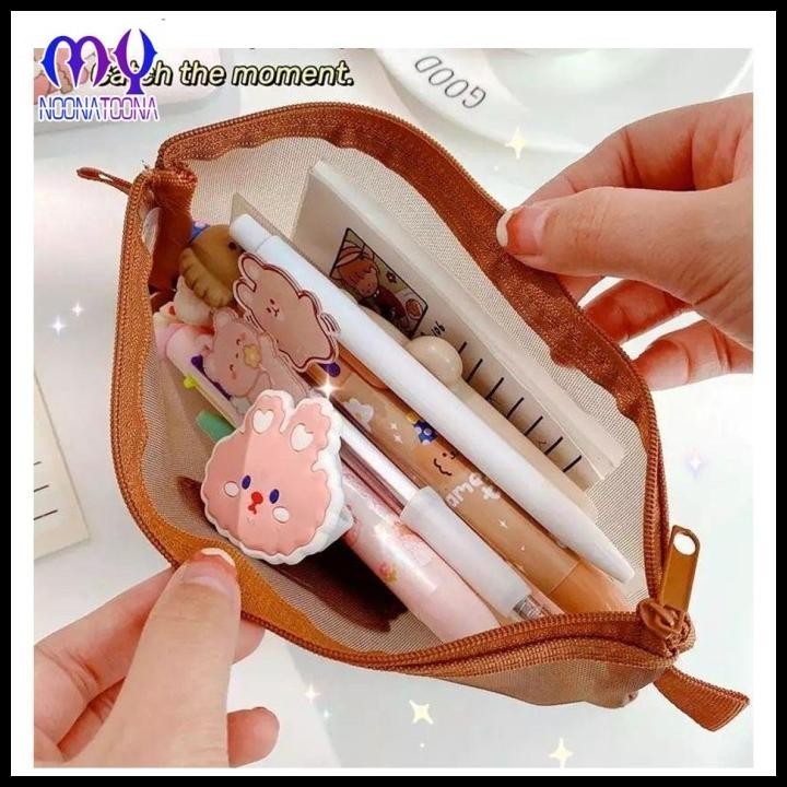 

TERMURAH TEMPAT PENSIL ZIPPER MOTIF BERUANG TEMPAT PENSIL JARING TRANSPARAN !!!!!!