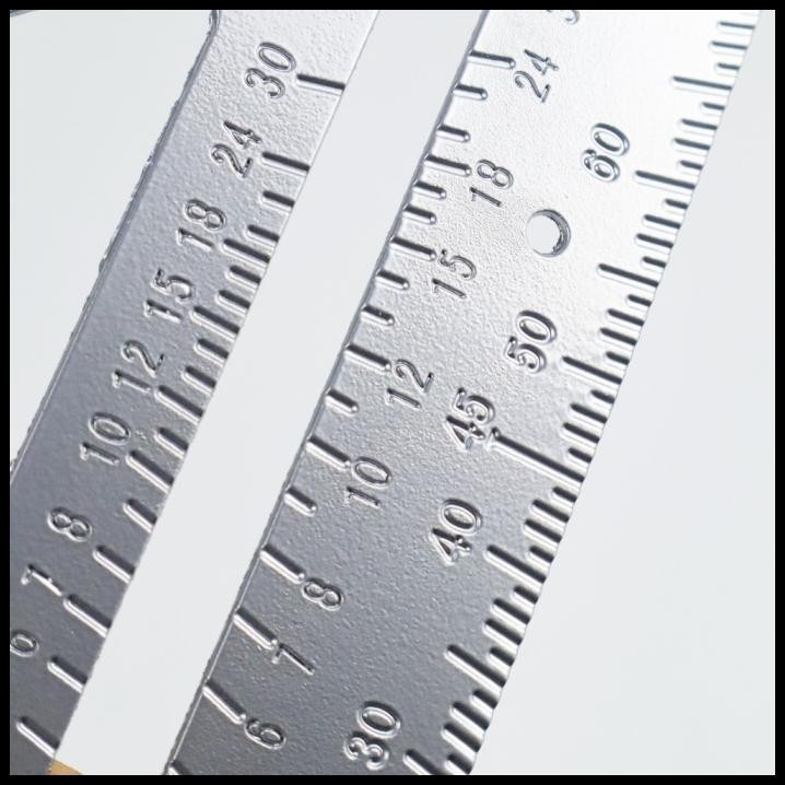 

DISKON PENGGARIS SIKU MISTAR TRIANGLE RULER ALUMINIUM PENGGARIS BESI GRAY !!
