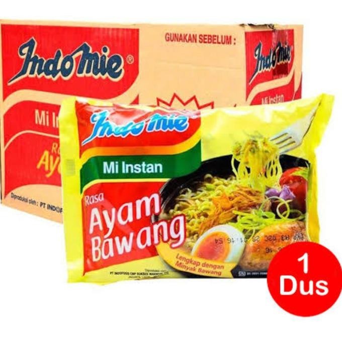 

TERBARU INDOMIE AYAM BAWANG 1KARTON !!!!!