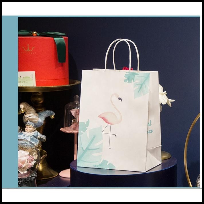 

TERMURAH FLAMINGO KANTONG SOUVENIR MOTIF SWAN, KANTONG KADO HADIAH SERBA GUNA