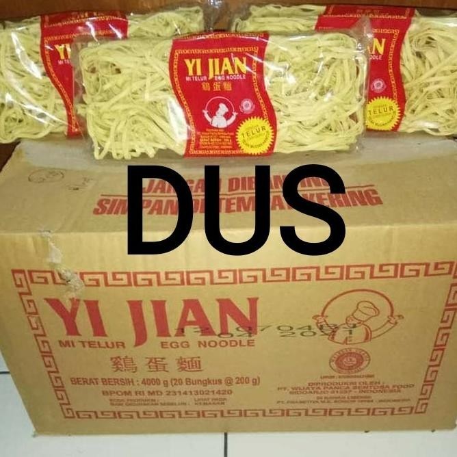

BIG SALE MIE TELUR YI JIAN LEBAR ISI 20PCS PER-DUS !!!!!