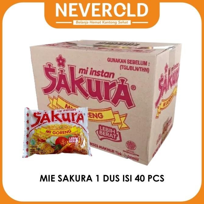 

READY STOCK SAKURA MIE INSTANT 1 DUS ISI 40 PCS @60GR !!!!!