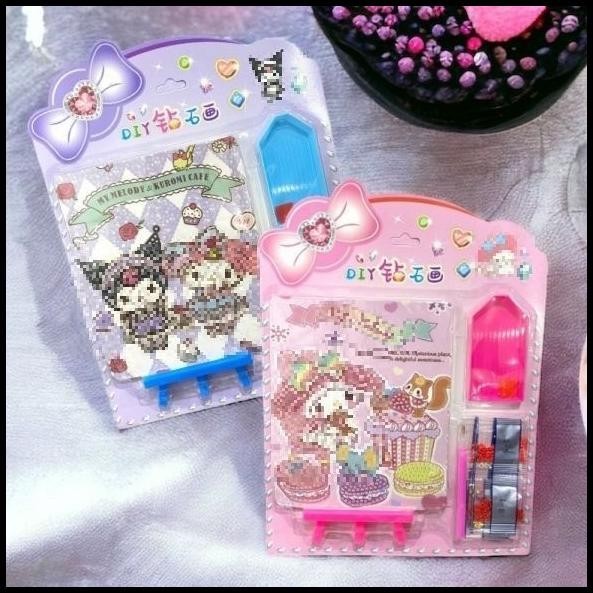 

DISKON MRJ STICKER DIY DIAMOND PAINTING STICKER FULL DRILL ROUND MAINAN ANAK !!!!