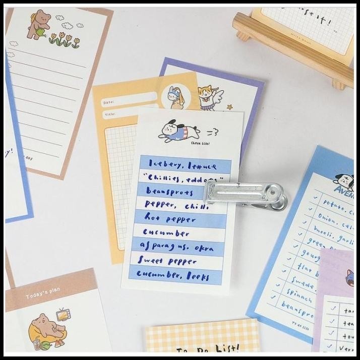 

DISKON MEMOPAD NOTEPAD PASTEL LUCU ISI 50 LEMBAR !!!!!!!