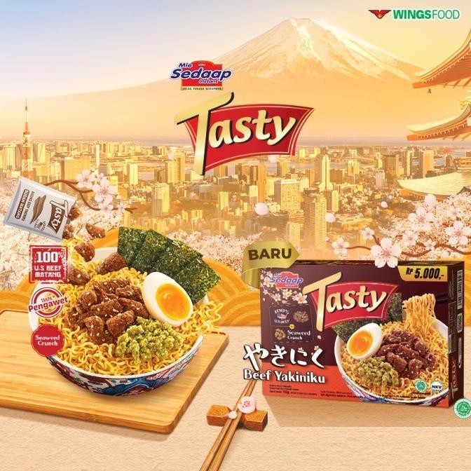 

BIG SALE SEDAAP TASTY MIE INSTAN BEEF YAKINIKU 115 GR X 10 PCS !!!!!